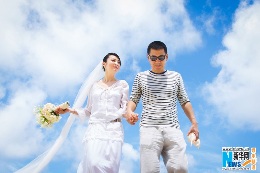 Романтичесская свадьба Чэнь Цзяньбиня и Цзян Циньцинь: 8 лет брака