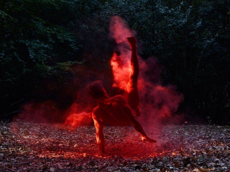 Обнаженные танцы на природе от фотографа Бертиля Нильсона 
