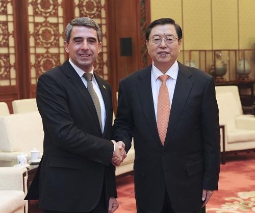 Чжан Дэцзян встретился с президентом Болгарии
