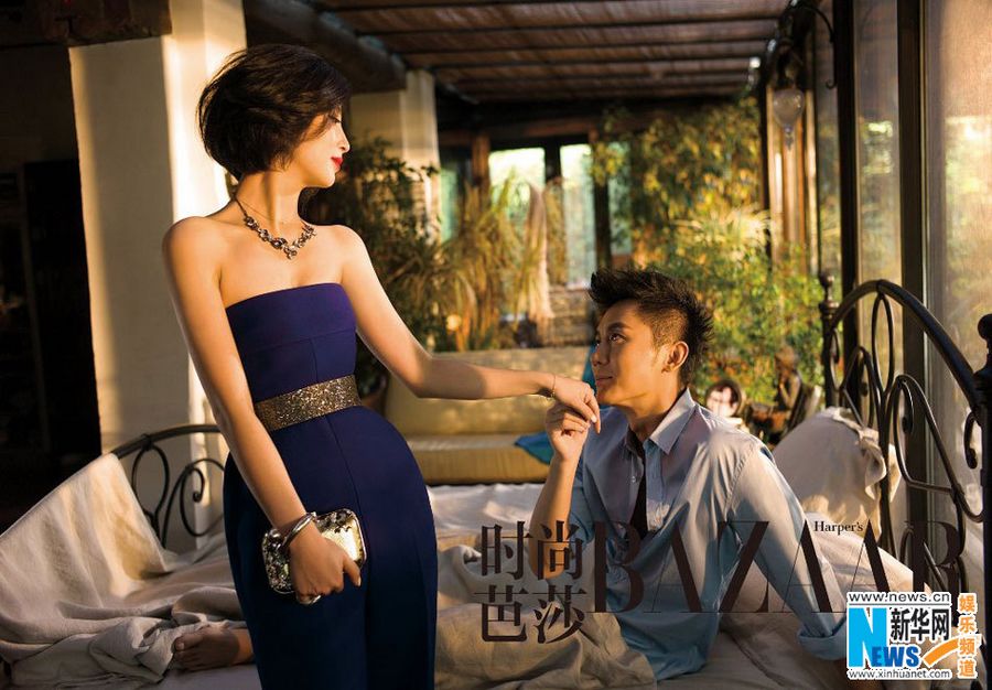 Инь Тао и Ли Чэнь попали на обложку модного журнала