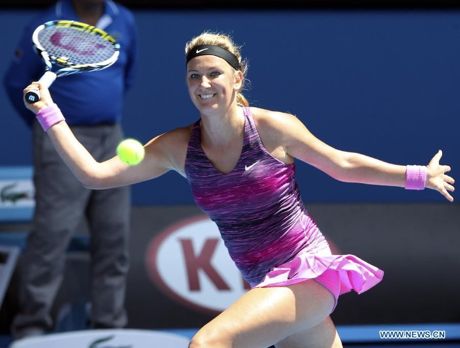 В. Азаренко вышла в четвертьфинал открытого чемпионата Австралии по теннису 