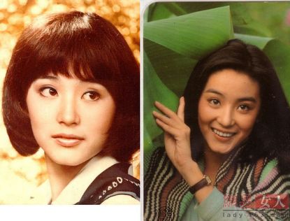 Прекрасные китайские звезды-женщины в молодости