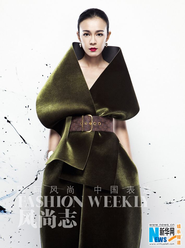 Модель Ли Ай попала на обложку модного журнала