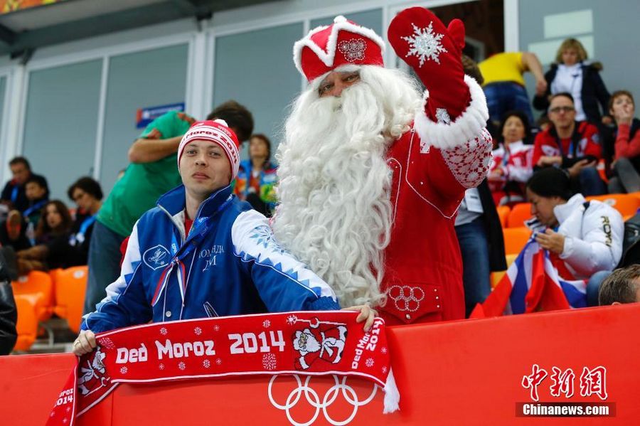 Яркие моменты зимней Олимпиады в Сочи: страстные болельщики