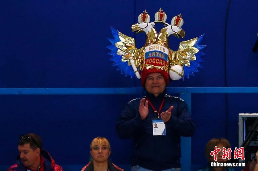 Яркие моменты зимней Олимпиады в Сочи: страстные болельщики