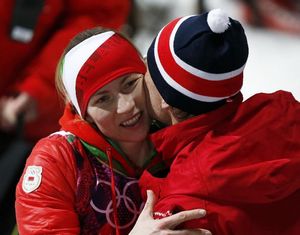 Белоруска Д. Домрачева стала трехкратной чемпионкой зимней Олимпиады в Сочи