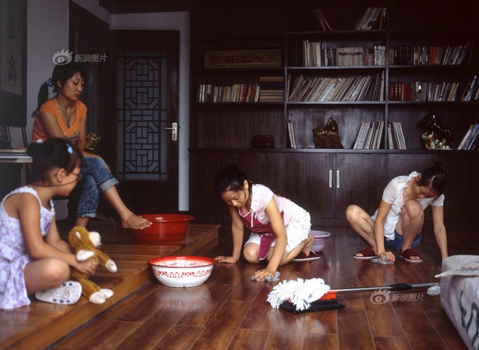 Фотоальбом: китайцы на виллах