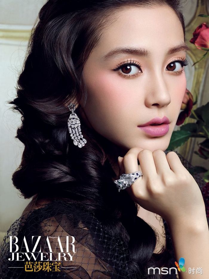 智美雙全 Angelababy美艷登封面 Красотка Angelababy попала на «BAZZAR» №2