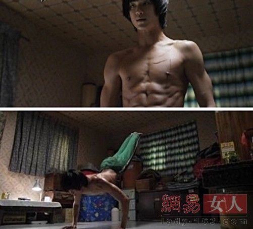 Сексуальные фигуры корейских мужчин-звезд