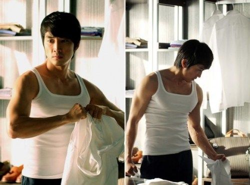 Сексуальные фигуры корейских мужчин-звезд