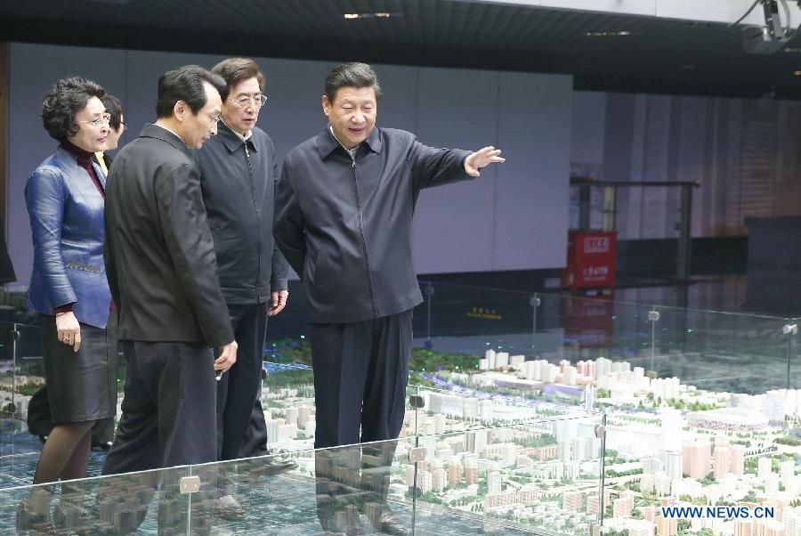 Председатель КНР Си Цзиньпин совершил инспекцию Пекина