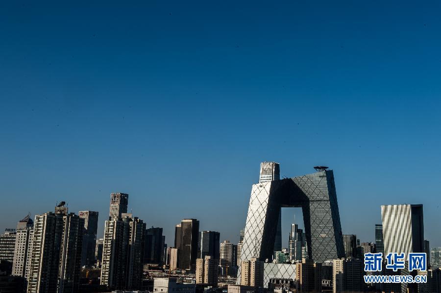 В Пекин вернулось синее небо после тяжелого недельного загрязнения