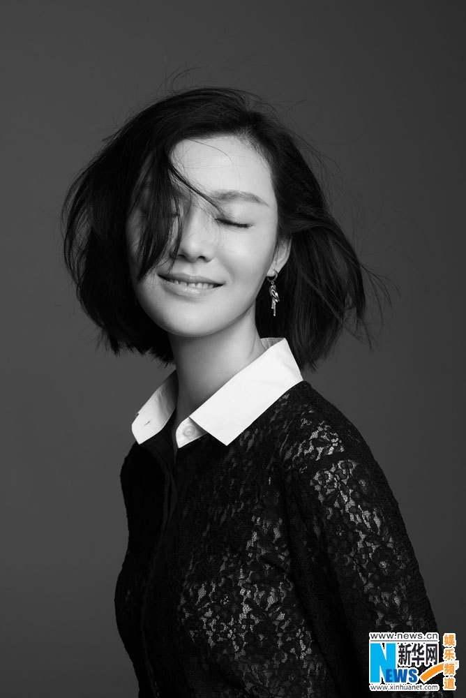 Черно-белые фотографии красавицы Чэ Сяо