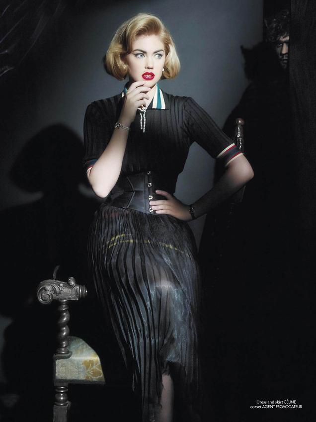 Американская супермодель Кейт Аптон на обложке журнала «CR»