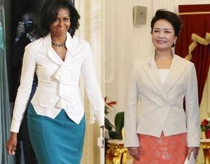 Модные первые леди: Пэн Лиюань и Мишель Обама 