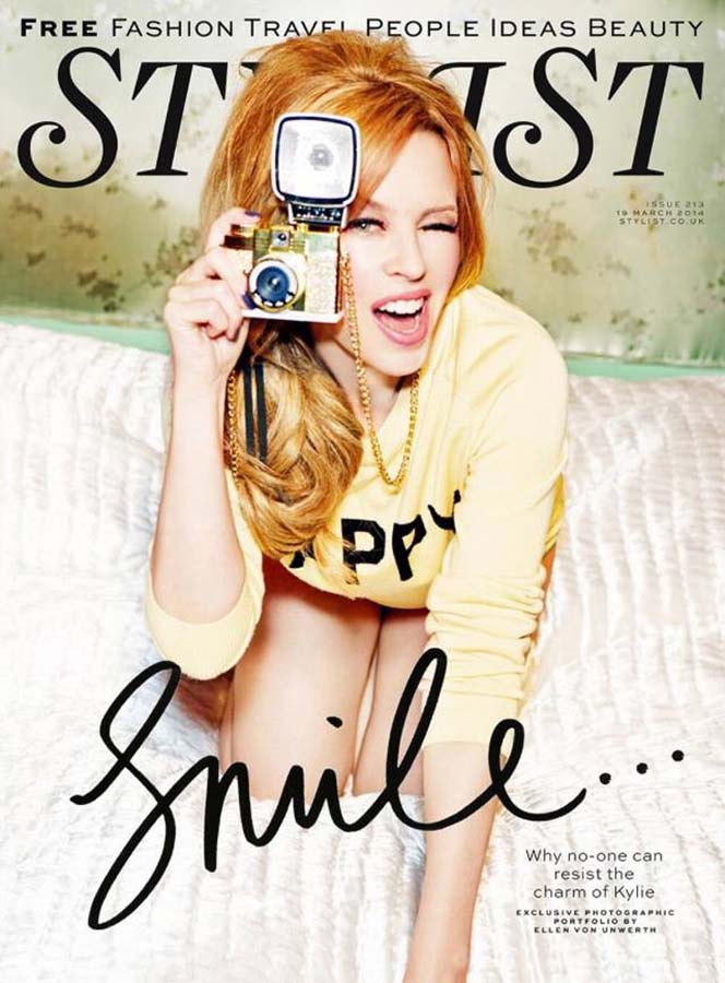 Кайли Миноуг (Kylie Minogue) украсила обложку журнала Stylist