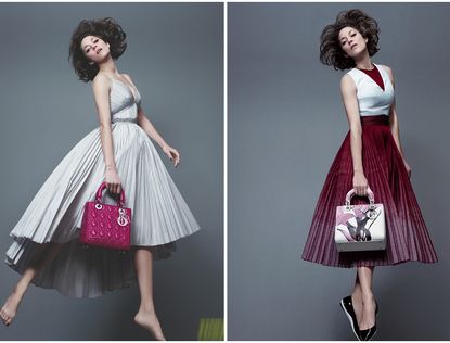 Марион Котийяр в новой рекламе для Lady Dior