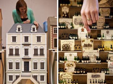 Мини-мир на британской ярмарке миниатюрных изделий художественной промышленности