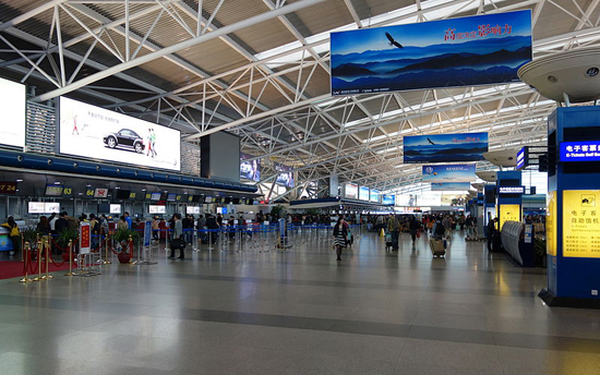 Пять больших китайских аэропортов с самой хорошей репутацией