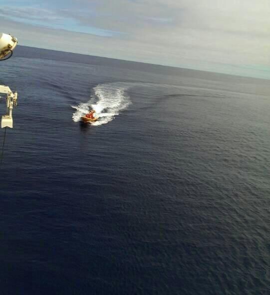 Китайский корабль уловил импульсный сигнал в водах Индийского океана