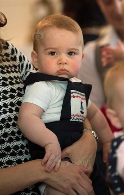 Кейт Миддлтон с сыном принцем Джоджем в Новой Зеландии