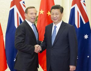 Си Цзиньпин выразил благодарность Австралии за поддержку в поисках пропавшего малайзийского самолета