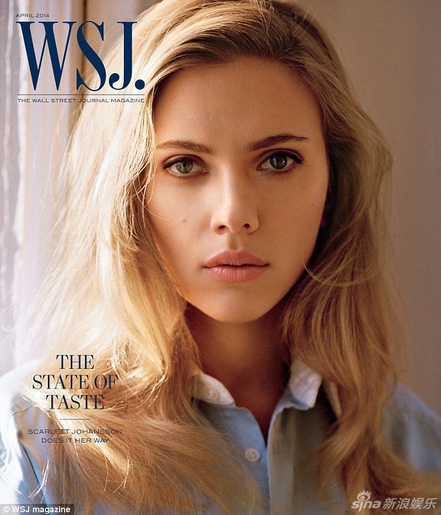 Скарлетт Йоханссон (Scarlett Johansson) украсила обложку журнала WSJ