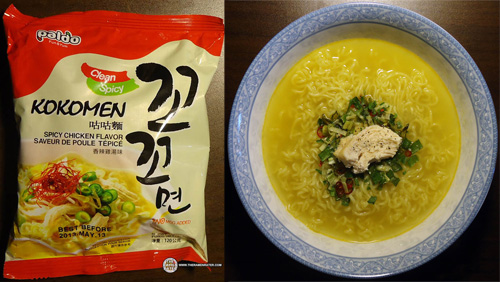 9. Лапша со вкусом острой курицы «Пальдо Кокомен», Южная Корея