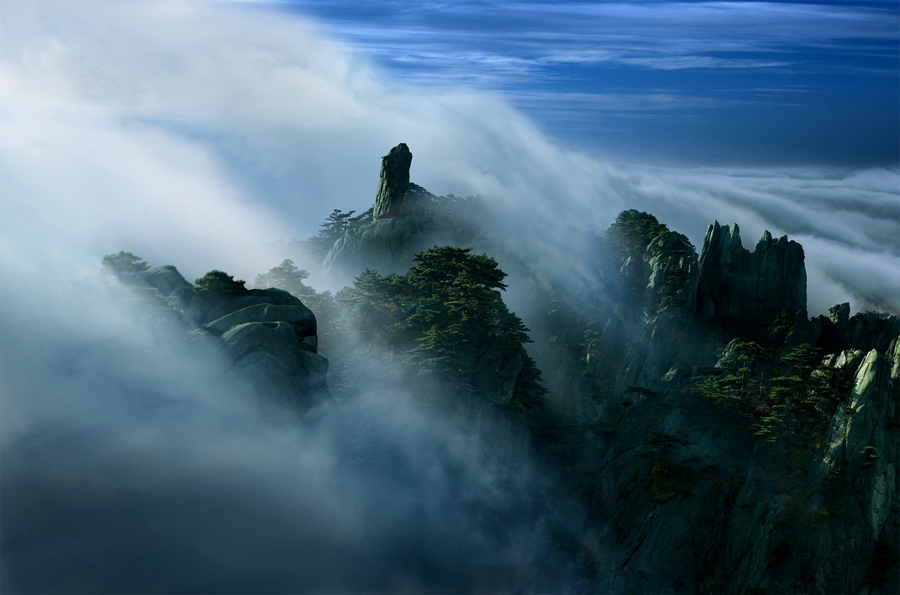 Избранные фото гор Хуаншань (1)