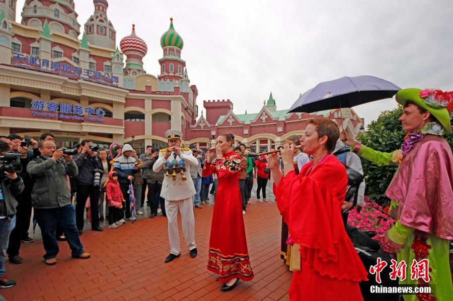 В Тяньцзине открылась улица в русском стиле