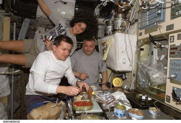 Еда для российских космонавтов