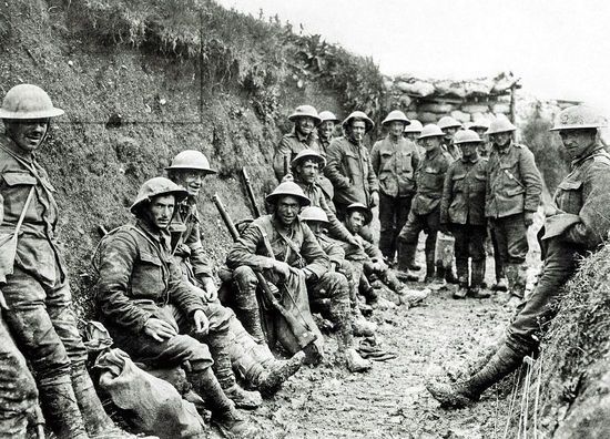 Британский фотограф опубликовал фотографии времен Первой мировой войны 