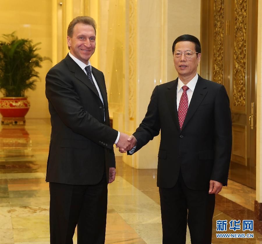 Замглавы правительств Китая и России обменились мнениями по сотрудничеству в инвестиционной и финансовой сферах