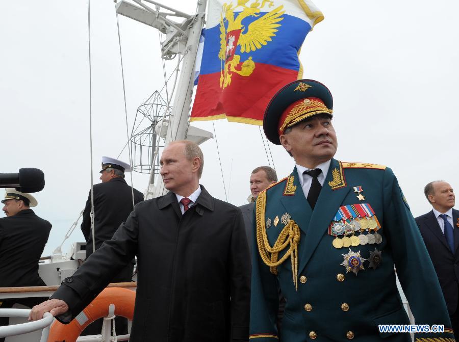 В. Путин побывал в Севастополе для участия в торжественных мероприятиях, посвященных Дню Победы
