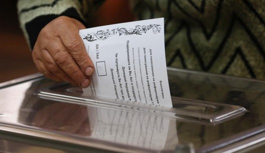 Избирком провозглашенной Донецкой народной республики: до 90 проц избирателей проголосовали за самостоятельность