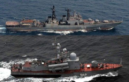 Отряд кораблей Тихоокеанского флота РФ отправился на российско-китайские учения