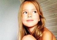 9-летняя популярная модель России Кристина Пименова