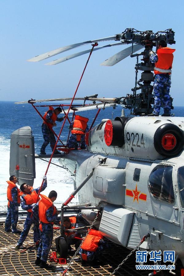 Завершилась активная фаза совместных китайско-российских военно-морских учений 'Морское взаимодействие-2014'
