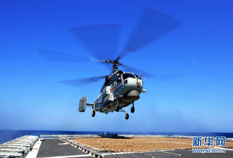 Завершилась активная фаза совместных китайско-российских военно-морских учений 'Морское взаимодействие-2014'