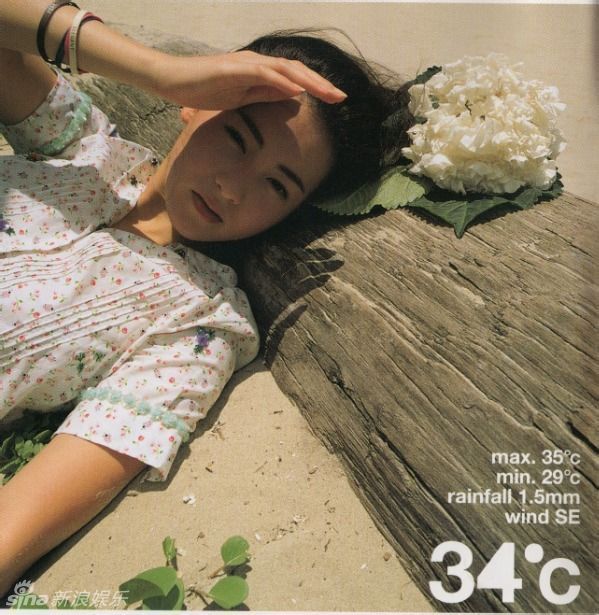 Старые фото: Годы нежной молодости 19-летней Сесилия Чунг (Cecilia Cheung)