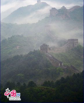 Прекрасные летние пейзажи участка Великой китайской стены – Цзиньшаньлин