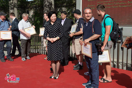 Иностранные фотографы снимают город Пекин 2014 года