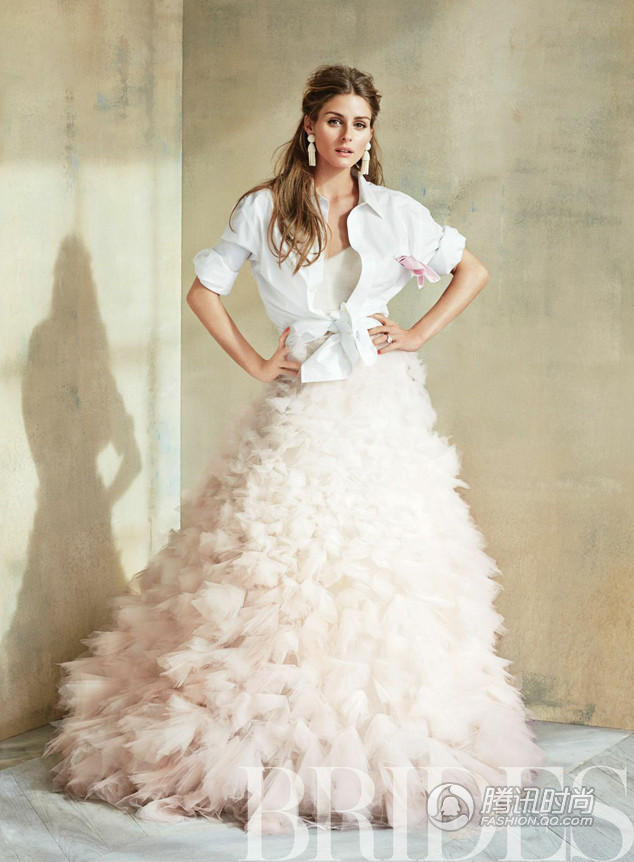 Светская львица Оливия Палермо (Olivia Palermo) в свадебном платье