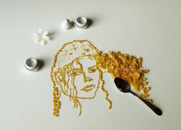 Американский художник выполнил выразительные портреты из кукурузы
