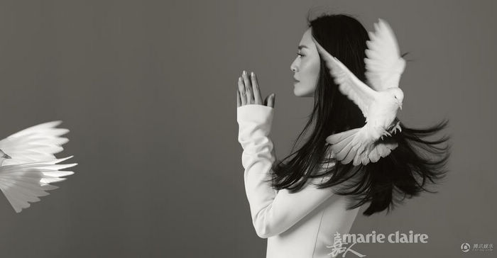 Яо Чэнь попала на обложку модного журнала