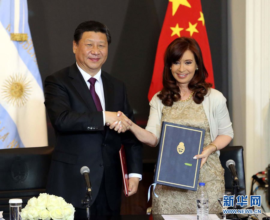 Главы КНР и Аргентины объявили о создании отношений всестороннего стратегического партнерства