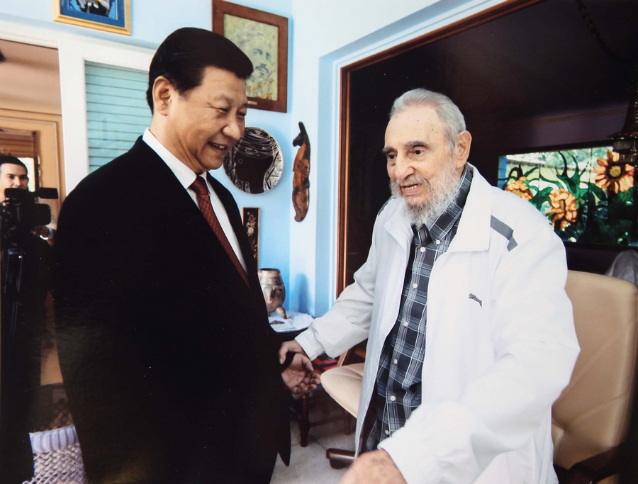 Си Цзиньпин прибыл в гости к Ф. Кастро