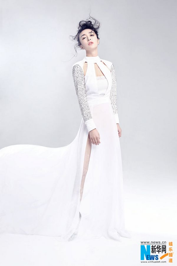 Модная фотосессия актрисы Цинь Лань