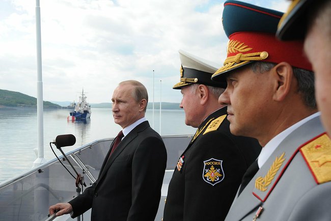 Празднование Дня Военно-Морского Флота России