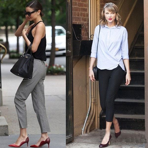 Разное очарование: похожие стили одежды Миранды Керр и Тейлор Свифт